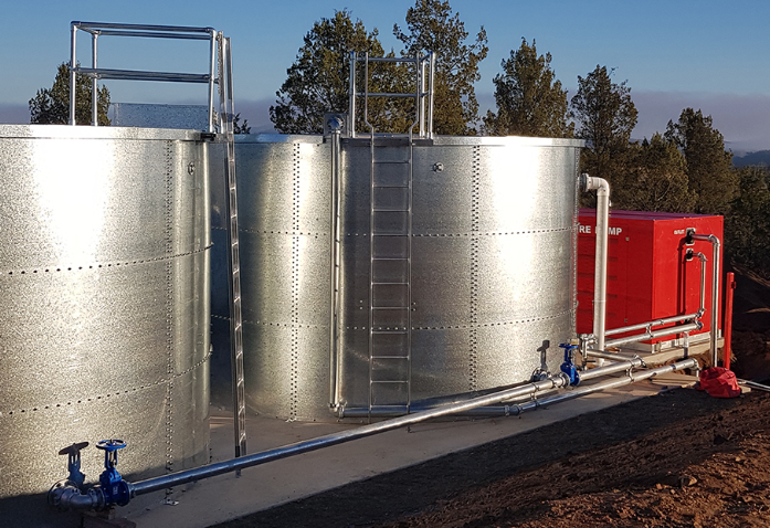 Fire-Fighting Storage Tanks