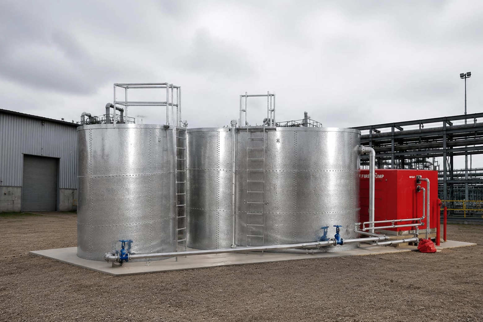 Fire-Fighting Storage Tanks