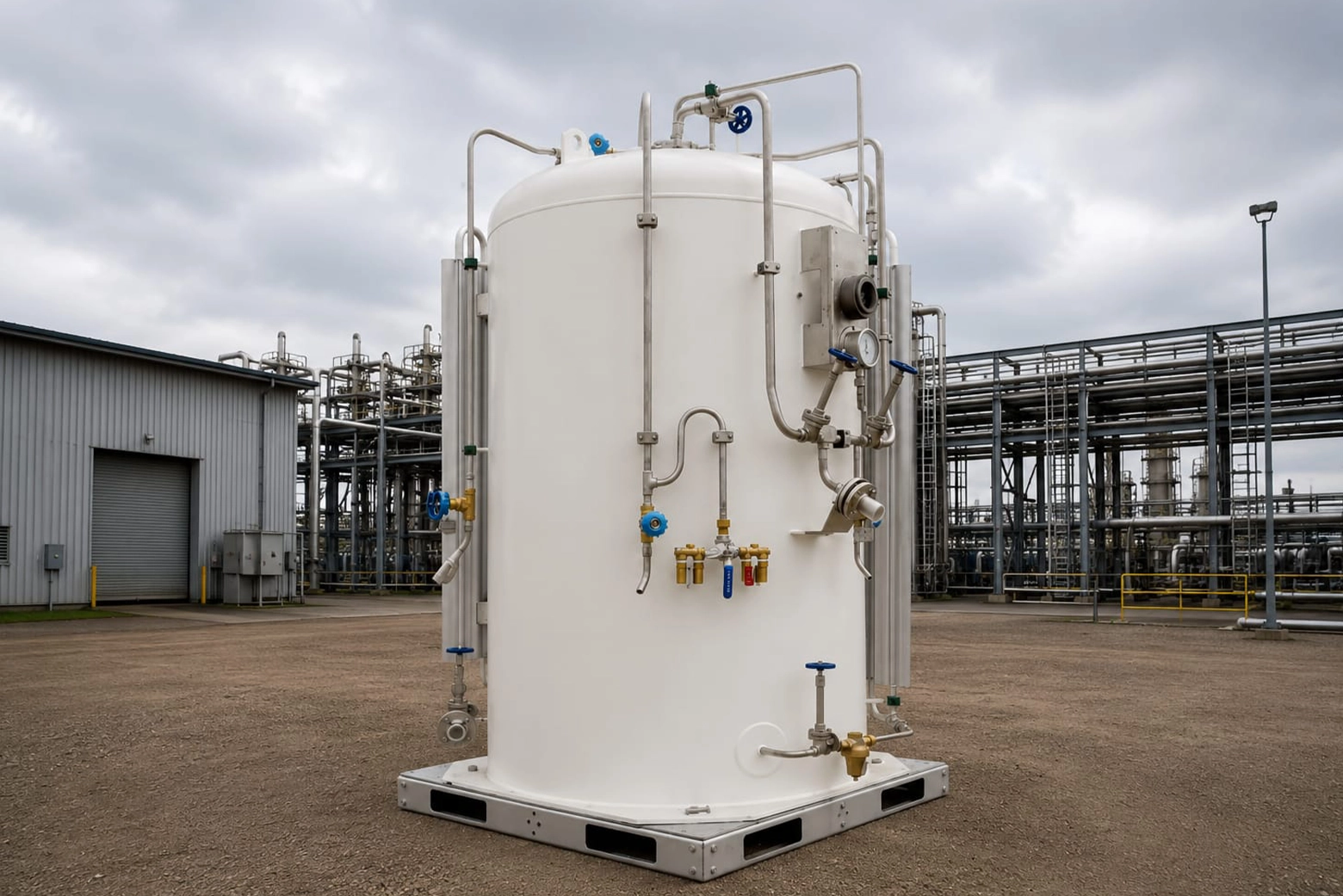 LN₂ Cryogenic Tank